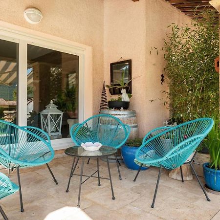 Chambre Et Table D'Hotes Villa Pomponette Nans-les-Pins Luaran gambar