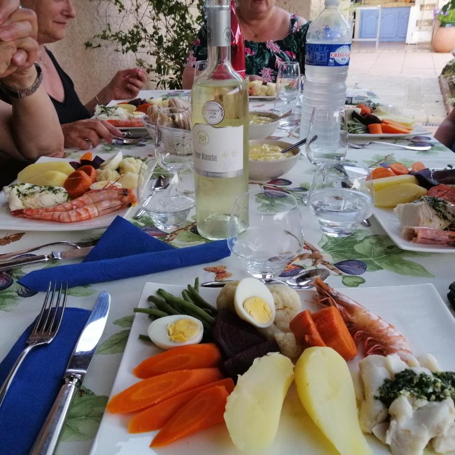 Chambre Et Table D'Hotes Villa Pomponette Nans-les-Pins Luaran gambar