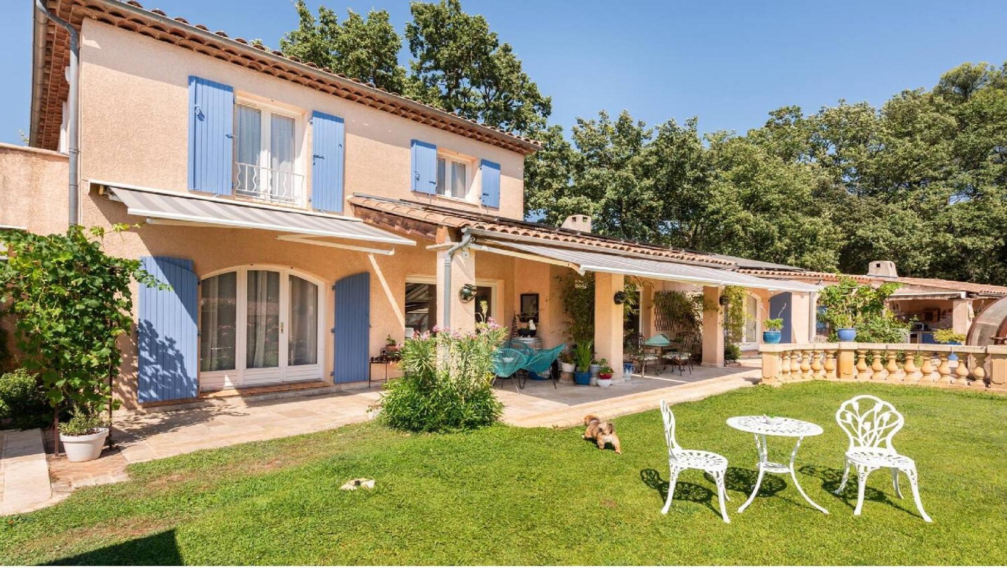 Chambre Et Table D'Hotes Villa Pomponette Nans-les-Pins Luaran gambar